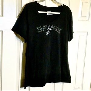 SPURS Bling T-Shirt—SIZE 2XL